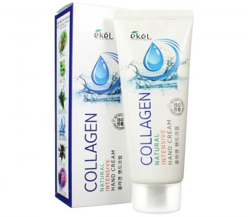 Ekel Крем для рук с коллагеном Natural Intensive Collagen 100мл
