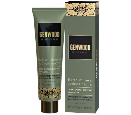 Estel Men Alpha Homme Genwood Паста зубная Extra-Mineral 100мл