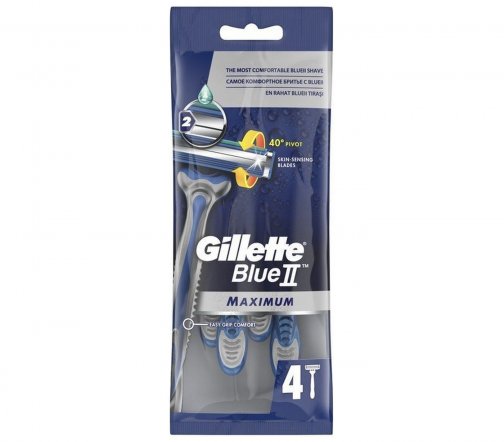 Gillette Men Blue II Max Станок одноразовый 4шт