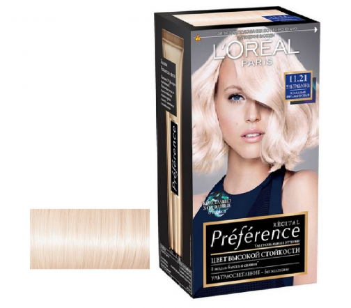 L'Oreal Paris Preference Краска для волос 11.21