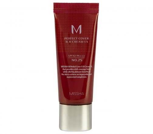 Missa M Perfect Cover BB Cream EX Тональный BB крем Идеальное покрытие SPF42 PA+++ тон 25 20мл