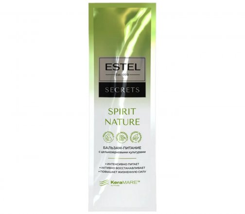 Estel Secrets Spirit Nature Бальзам-питание с цельнозерновыми культурами саше 10мл