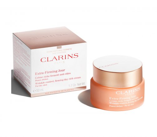 Clarins Extra-Firming Крем дневной регенерирующий против морщин для сухой кожи 50мл