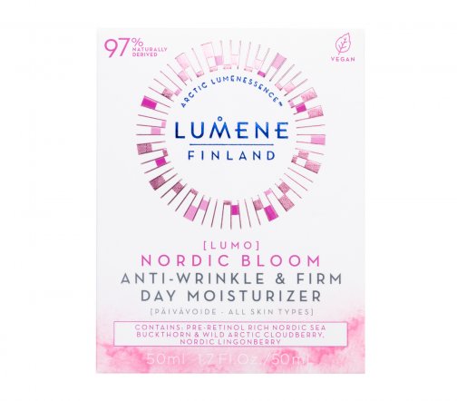 Lumene Lumo Nordic Bloom Крем дневной для лица укрепляющий и увлажняющий против морщин 50мл