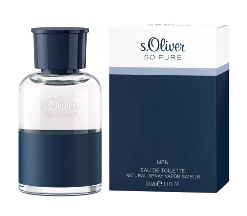 S.Oliver Men So Pure Туалетная вода 50мл
