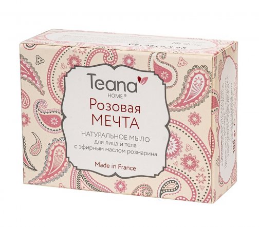 Teana Мыло натуральное Розовая Мечта 100гр