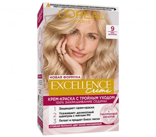 L'Oreal Paris Excellence Краска для волос 9 Очень светло-русый