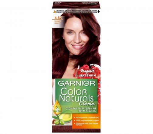 Garnier Color Naturals Крем-краска для волос 4.62 Спелая Вишня