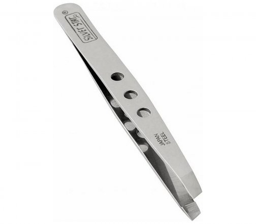 Silver Star Special Пинцет косой с отверстиями АТ965