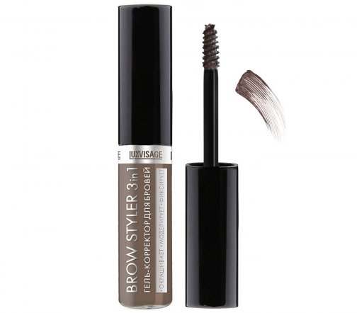 Luxvisage Гель-корректор для бровей Brow Styler 3в1