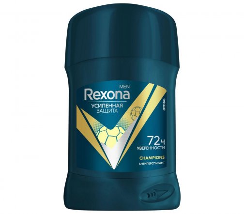 Rexona Men Усиленная защита Дезодорант-антиперспирант стик Champions 50мл