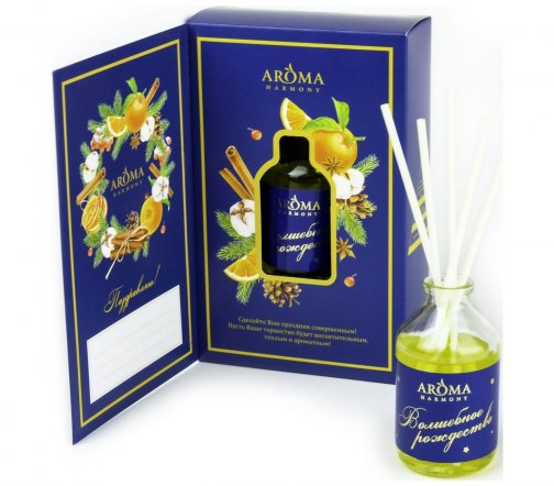 Aroma Harmony Диффузор-открытка Волшебное рождество 50мл