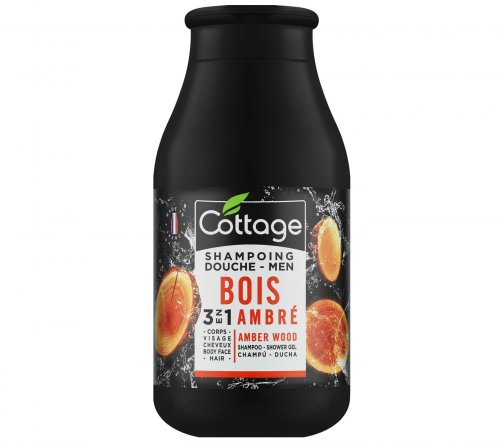 Cottage Men Шампунь+Гель для душа Янтарное дерево 250мл