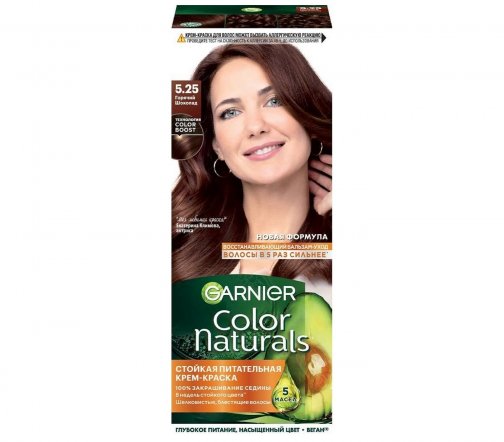Garnier Color Naturals Крем-краска для волос 5.25 Горячий шоколад