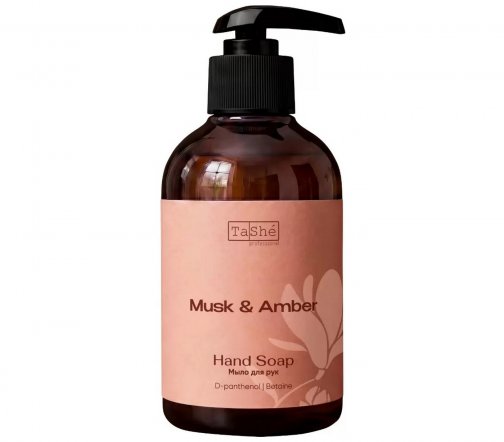 Tashe Professional Мыло жидкое Musk&Amber 300мл