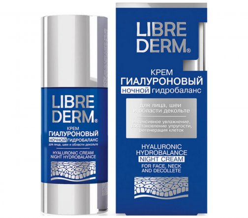 Librederm Гиалуроновый Крем Ночной гидробаланс 50мл