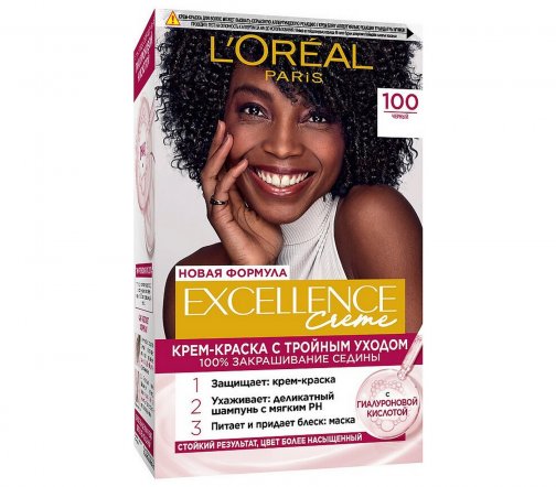 L'Oreal Paris Excellence Краска для волос 1.00 Черный