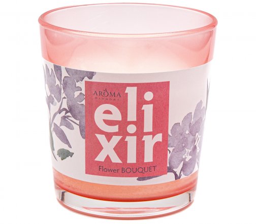Aroma Harmony Свеча ароматическая Elixir Flower Bouquet 140гр