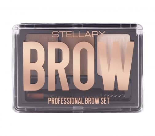 Stellary Палетка для макияжа бровей Professional Brow Set