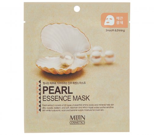 Mijin Essence Маска тканевая для лица Pearl 25гр