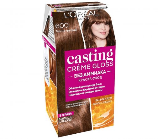 L'Oreal Paris Casting Creme Gloss Краска для волос 600 Темно-русый