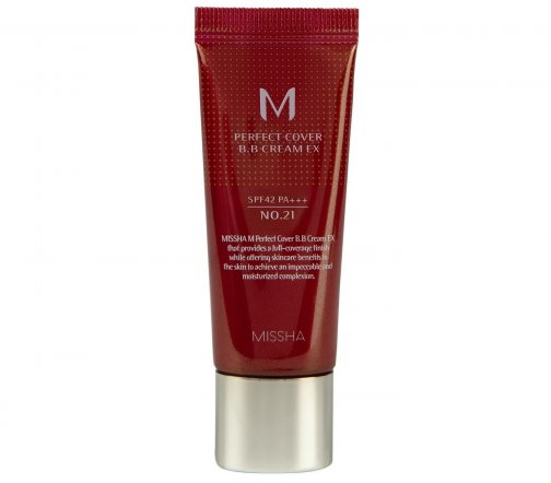 Missa M Perfect Cover BB Cream EX Тональный BB крем Идеальное покрытие SPF42 PA+++ тон 21 50мл