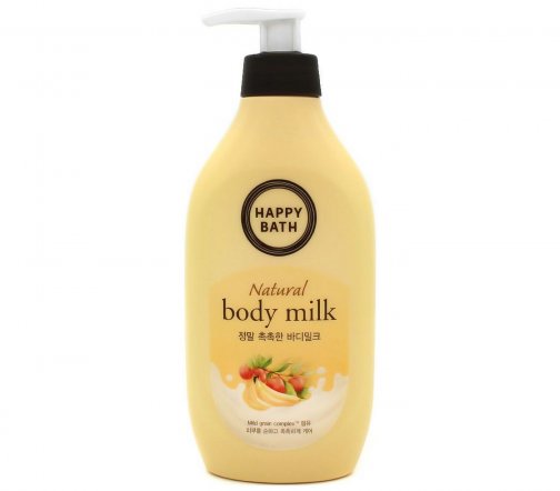Happy Bath Молочко питательное для тела с фруктовыми экстрактами 450мл