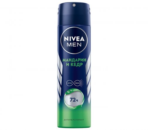 Nivea Men Дезодорант-антиперспирант спрей Мандарин и кедр 150мл