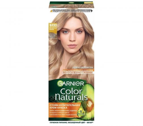 Garnier Color Naturals Крем-краска для волос 9.132 Натуральный блонд