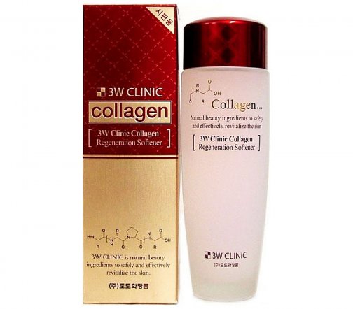 3W Clinic Collagen Regeneration Softener Тоник для лица 150мл