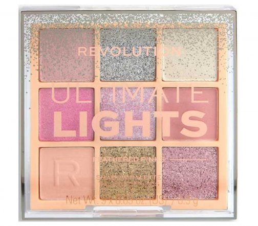 Makeup Revolution Палетка теней для век Ultimate Light Feathered Pinks