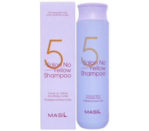 Masil 5 Salon No Yellow Шампунь для волос против желтизны