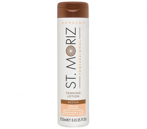 St.Moriz Автобронзатор-лосьон для тела Светлый оттенок 250мл