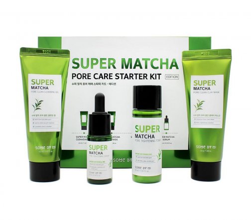 Some By Mi Super Matcha Pore Care Starter Kit Набор для сужения пор с чаем матча