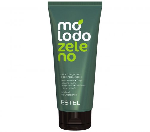 Estel Molodo Zeleno Гель для душа с хлорофиллом 200мл