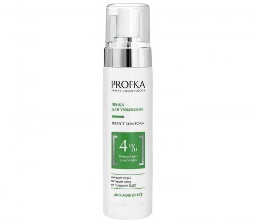 Profka Anti-Acne Пенка для умывания с пребиотиком и алоэ вера 210мл