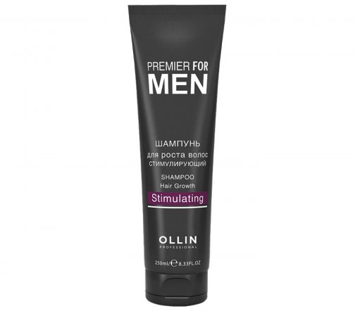 Ollin Professional Men Шампунь стимулирующий для роста волос 250мл