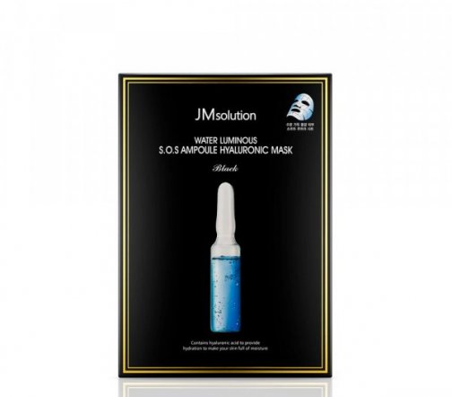 JMSolution Premium Water Luminous Sos Ringer Маска для лица увлажняющая с гиалуроновой кислотой 33 м
