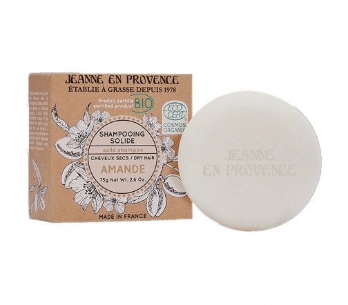 Jeanne En Provence Уход Шампунь твердый с натуральными маслами Amande 75гр