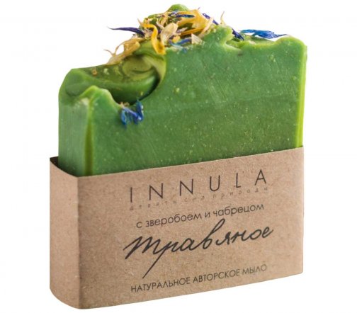 Innula Мыло натуральное Травяное 85гр