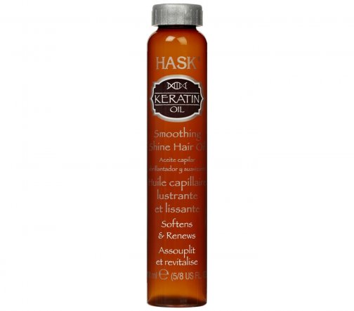 Hask Keratin Protein Масло для волос для гладкости 18мл