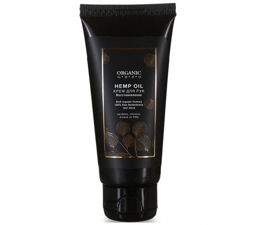 Organic Guru Крем для рук Конопляное масло 60мл