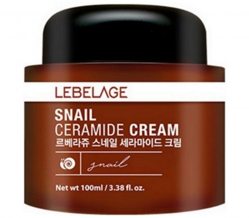 Lebelage Snail Ceramade Крем для лица с керамидами и муцином улитки 100 мл