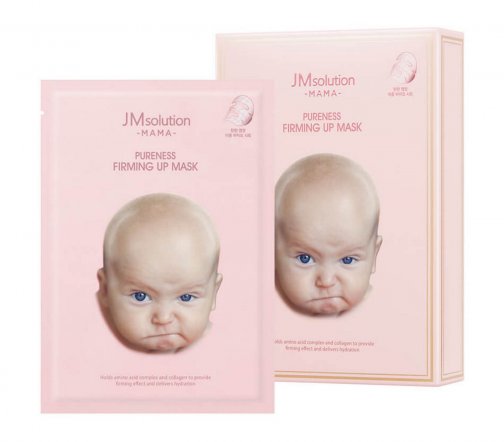 JMsolution Mama тканевая для упругости кожи лица гипоаллергенная 30мл