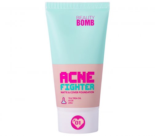 Beauty Bomb Тональный крем Acne Fighter