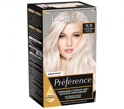 L'Oreal Paris Preference Краска для волос 11.11