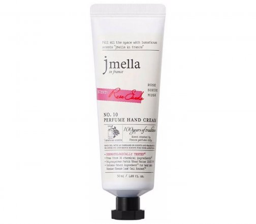 JMella in France Крем парфюмированный для рук Rose Suede 50мл