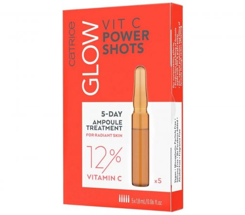 Catrice Сыворотка ампульная для сияния кожи Glow Vit C Power Shots 5*1.8мл