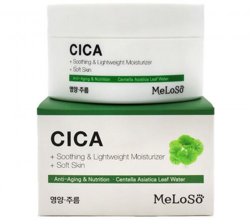 Meloso Cica Soothing Cream Крем успокаивающий с центеллой 100мл