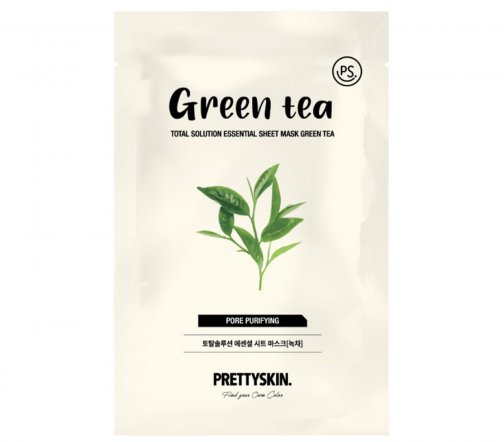 Pretty Skin Маска тканевая Green Tea 23гр